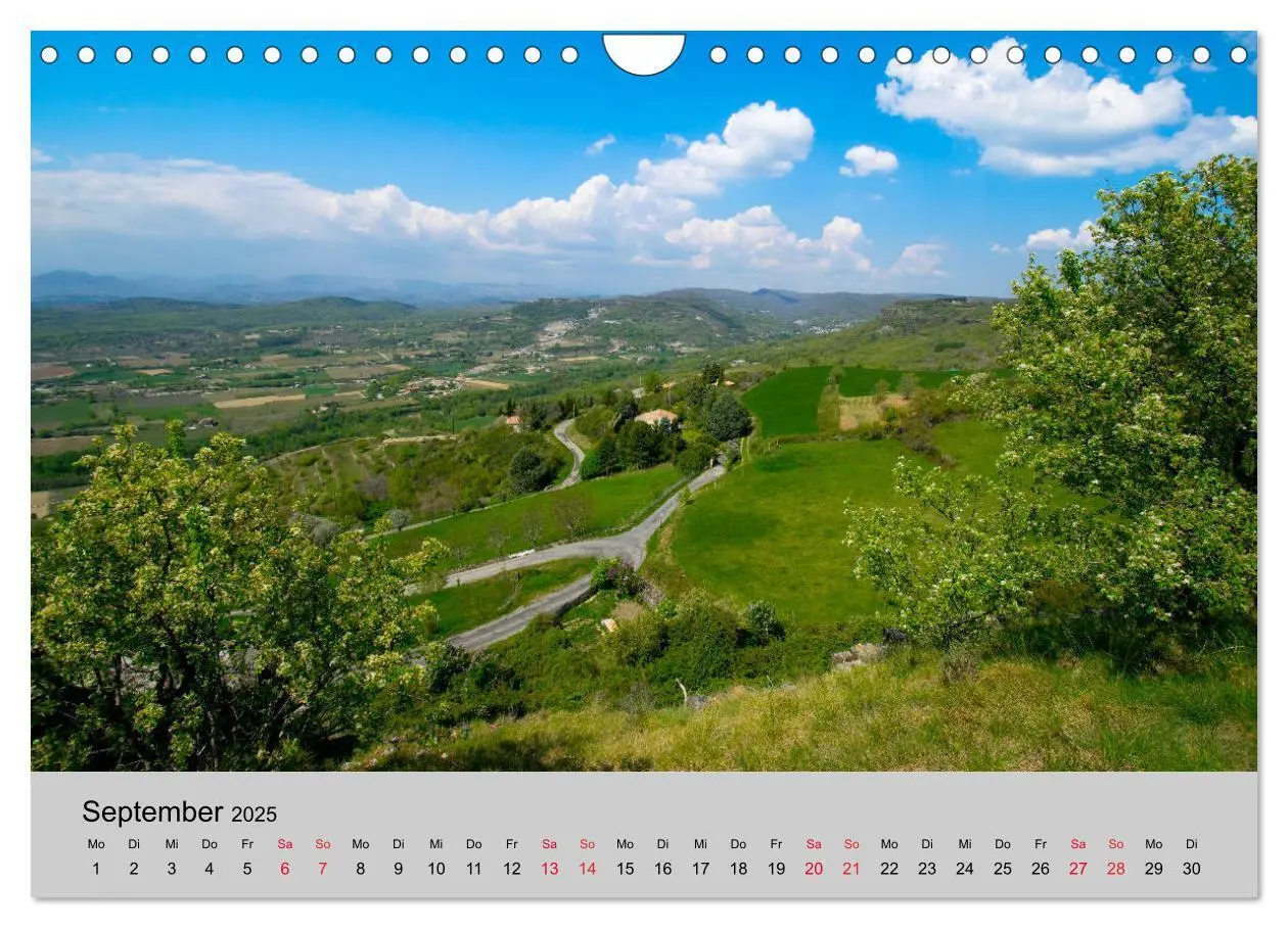 Bild: 9783435237630 | Bezaubernde Ardèche (Wandkalender 2025 DIN A4 quer), CALVENDO...