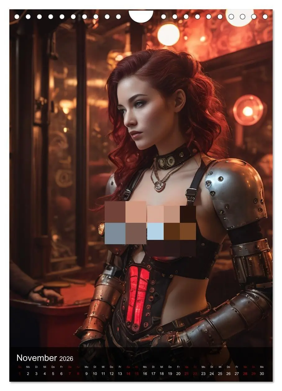 Bild: 9783516277630 | Steampunk - Stadtleben - Rotlichtviertel (Wandkalender 2026 DIN A4...