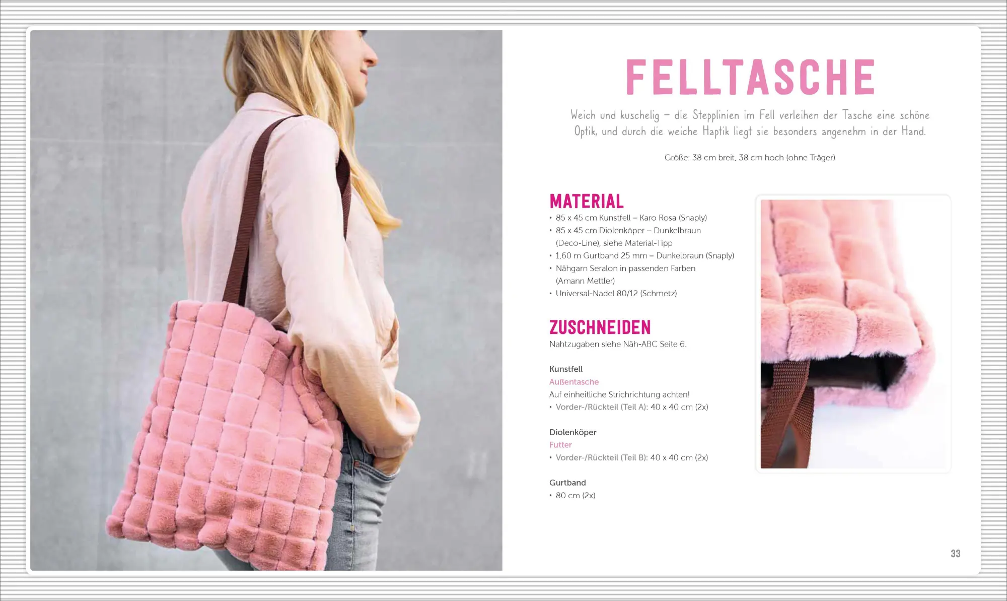Bild: 9783841067630 | Trendige Taschen nähen | Einfache Formen für Anfänger | Stefanie Benz