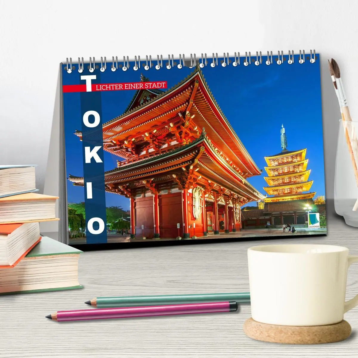 Bild: 9783457627730 | Tokio: Lichter einer Stadt (Tischkalender 2026 DIN A5 quer),...