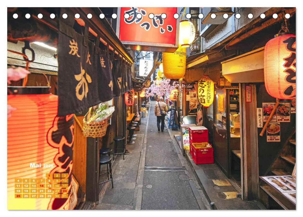 Bild: 9783457627730 | Tokio: Lichter einer Stadt (Tischkalender 2026 DIN A5 quer),...
