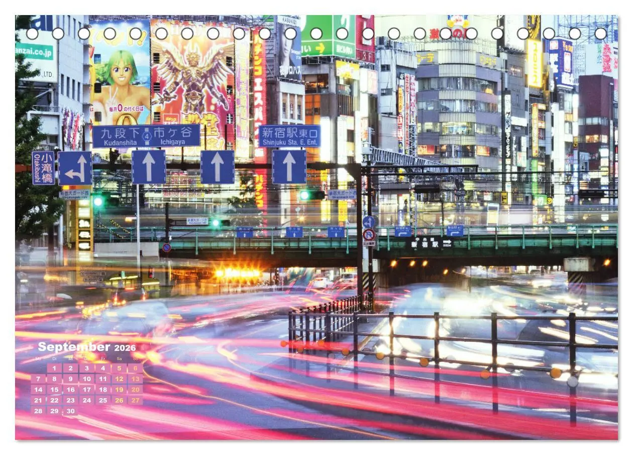 Bild: 9783457627730 | Tokio: Lichter einer Stadt (Tischkalender 2026 DIN A5 quer),...
