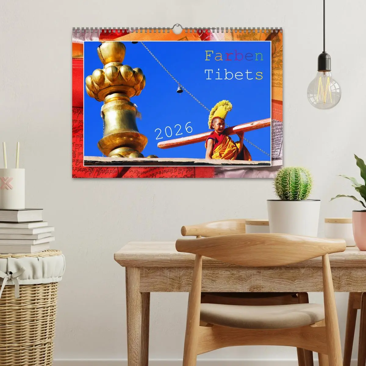 Bild: 9783457797730 | Farben Tibets (Wandkalender 2026 DIN A3 quer), CALVENDO Monatskalender