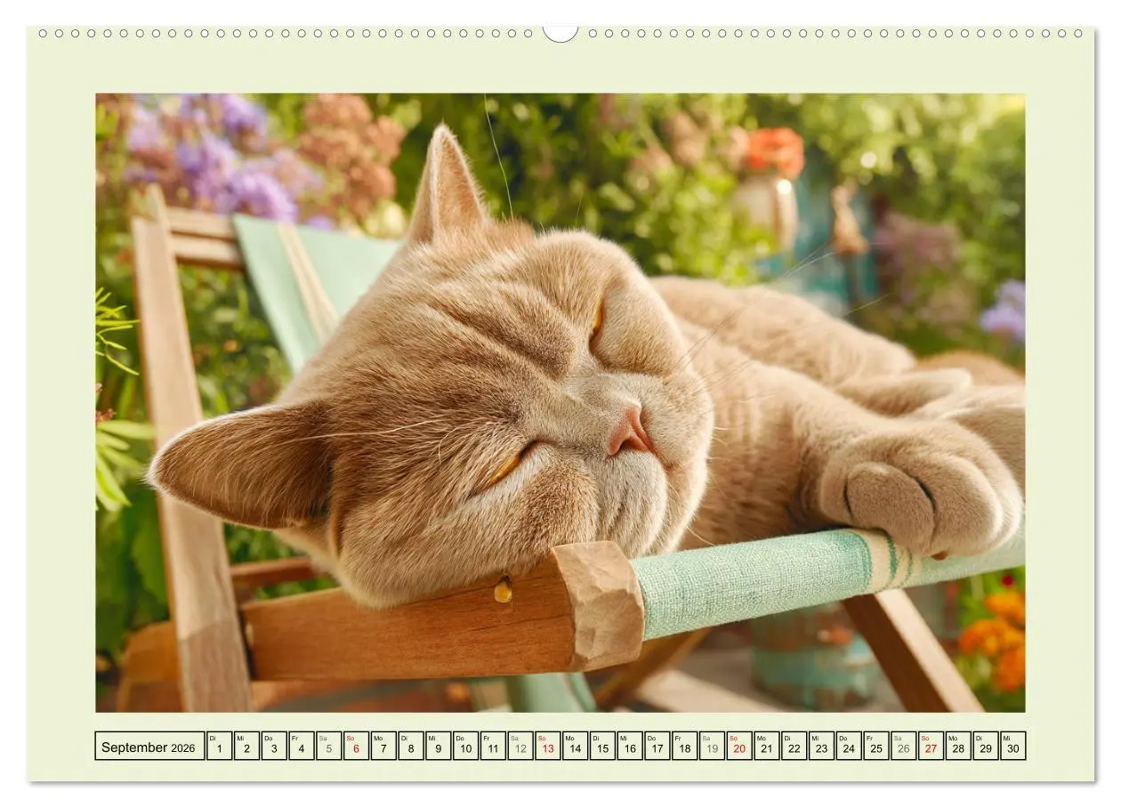Bild: 9783516027730 | British Shorthair. Sanfte Würde und Katzenglück im Grünen...