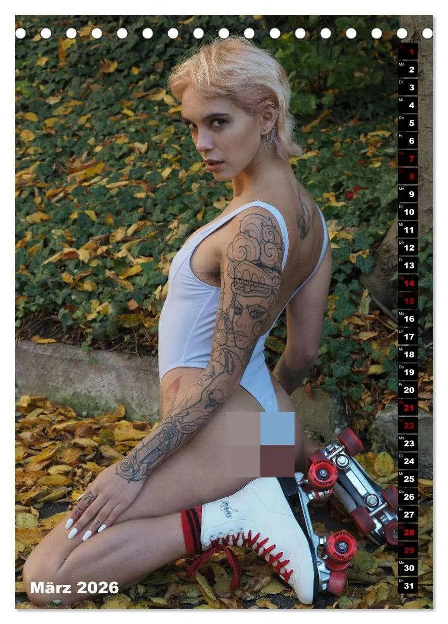 Bild: 9783516257830 | TATTOO TARTS - Inked Killer Babes (Tischkalender 2026 DIN A5 hoch),...