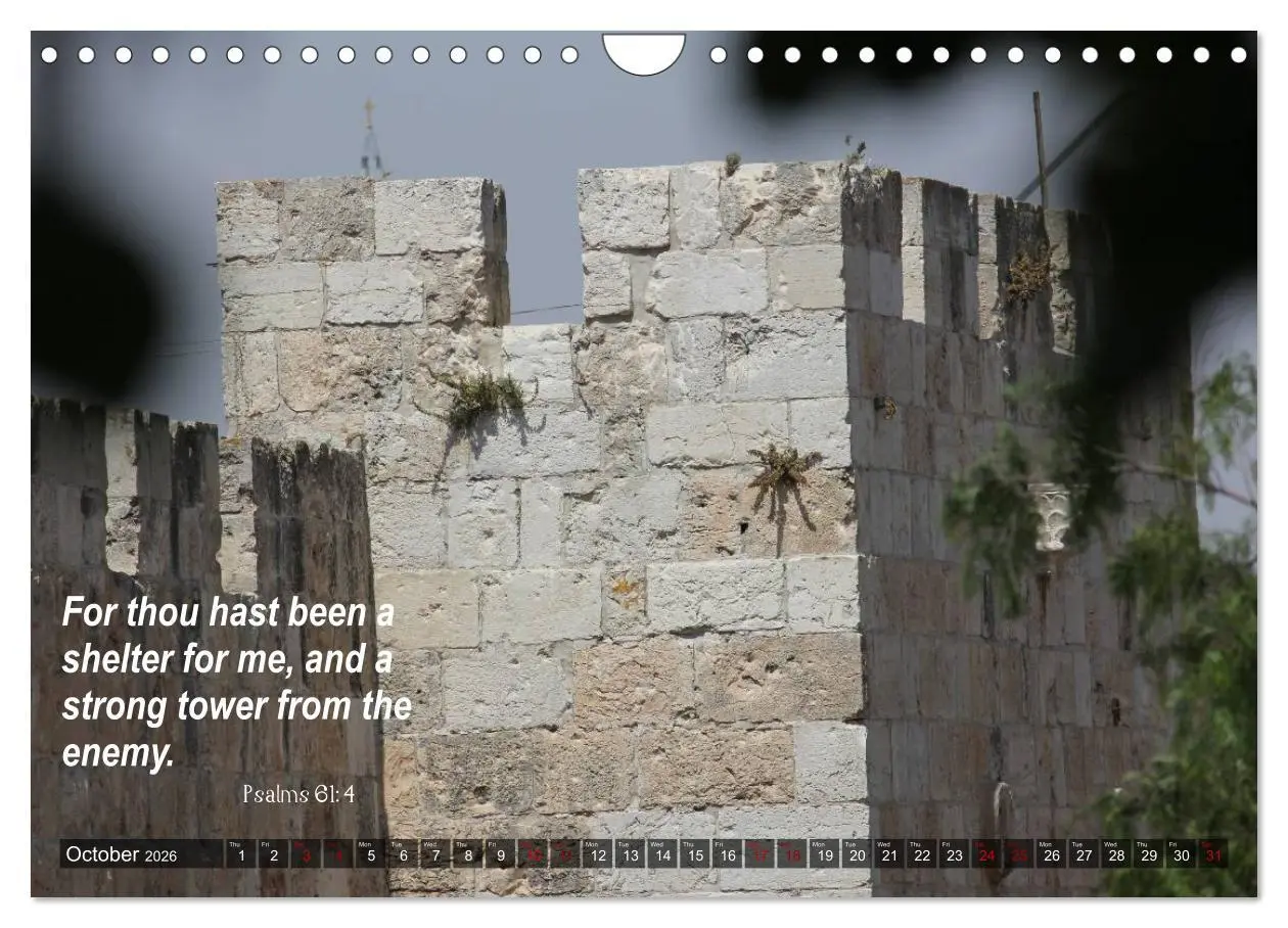 Bild: 9783516567830 | ISRAEL (Wall Calendar 2026 DIN A4 landscape), CALVENDO 12 Month...