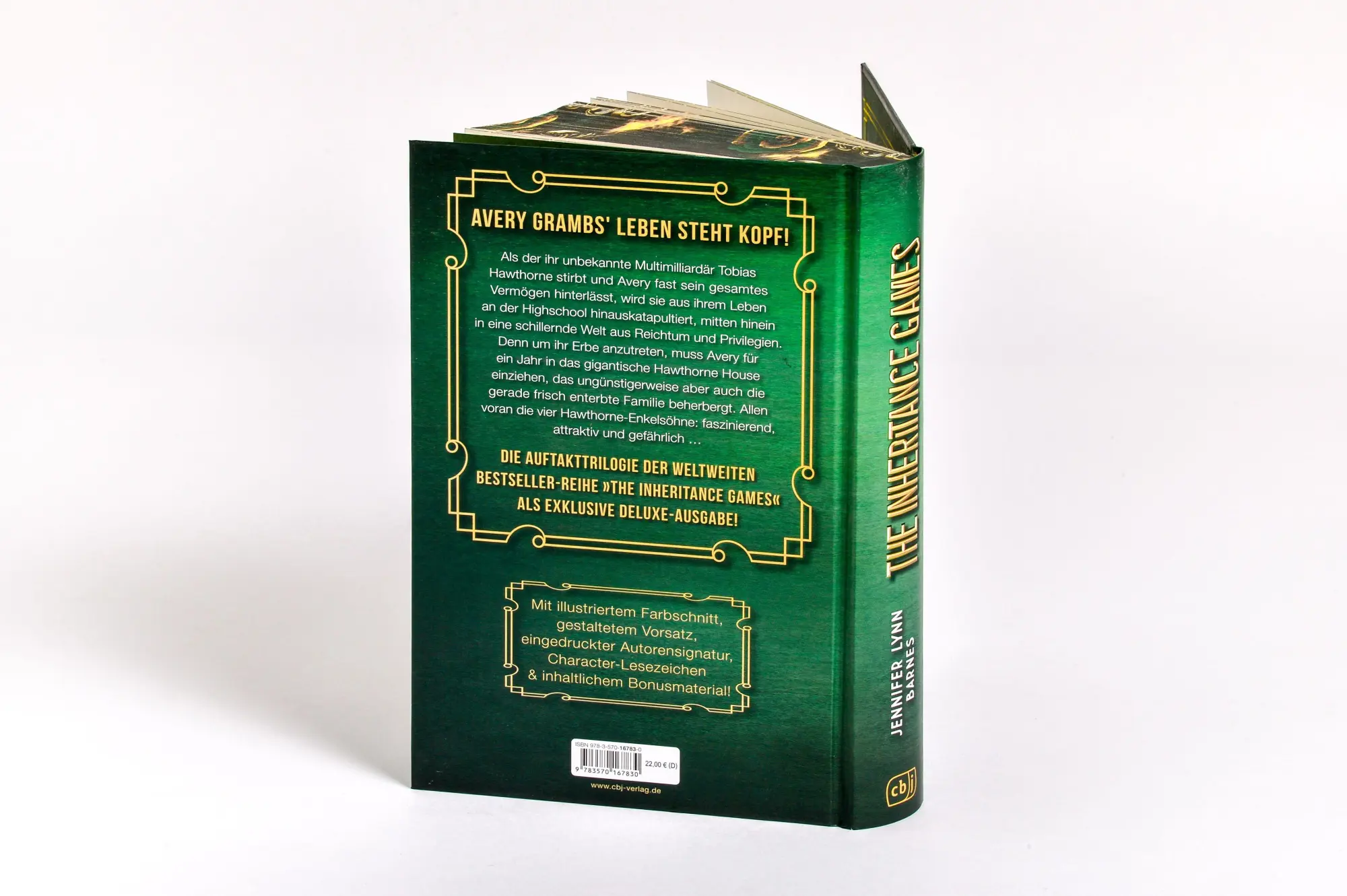 Bild: 9783570167830 | The Inheritance Games | Jennifer Lynn Barnes | Buch | 416 S. | Deutsch