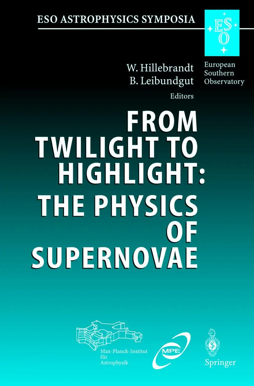Cover: 9783662307830 | From Twilight to Highlight: The Physics of Supernovae | Taschenbuch
