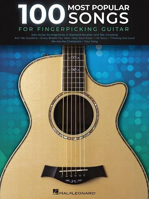 Cover: 888680747930 | 100 Most Popular Songs for Fingerpicking Guitar Solo Guitar...