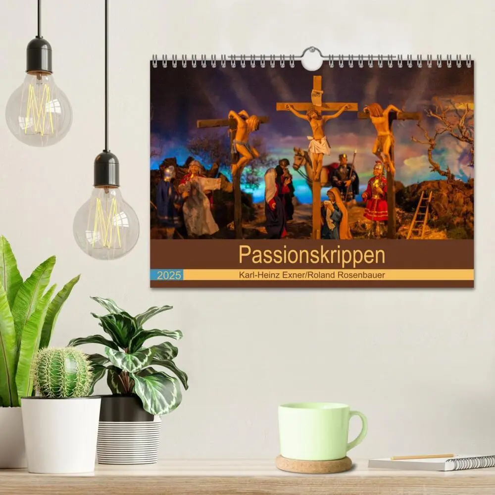 Bild: 9783435377930 | Passionskrippen (Wandkalender 2025 DIN A4 quer), CALVENDO...