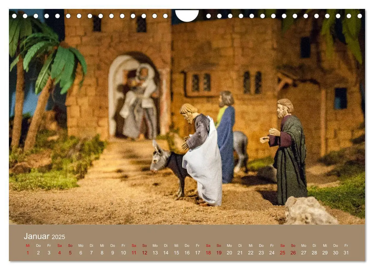 Bild: 9783435377930 | Passionskrippen (Wandkalender 2025 DIN A4 quer), CALVENDO...