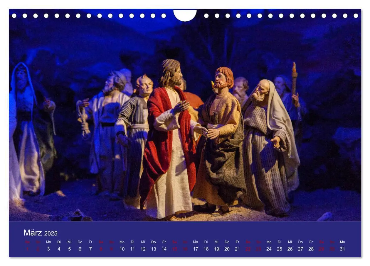 Bild: 9783435377930 | Passionskrippen (Wandkalender 2025 DIN A4 quer), CALVENDO...