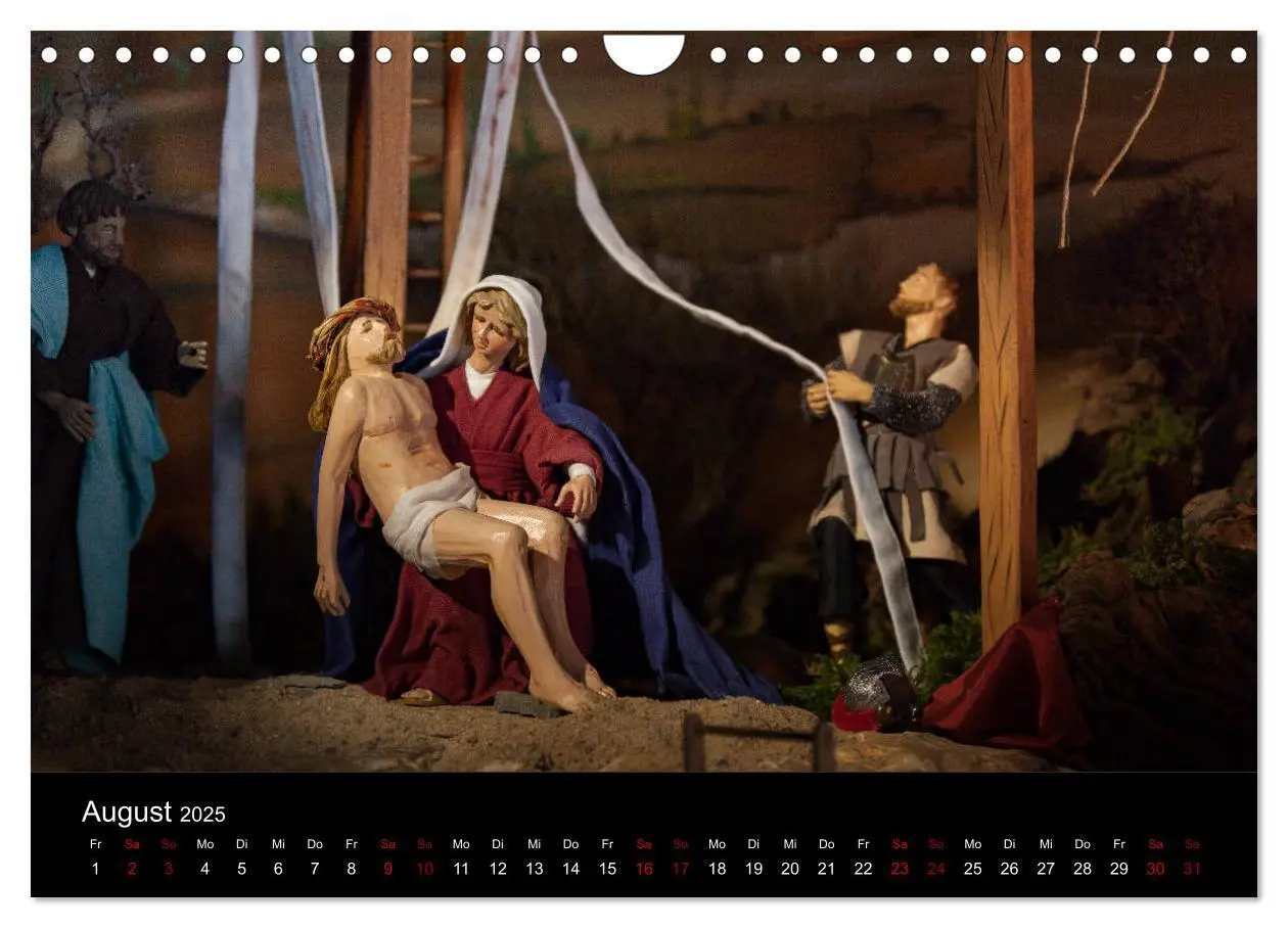 Bild: 9783435377930 | Passionskrippen (Wandkalender 2025 DIN A4 quer), CALVENDO...