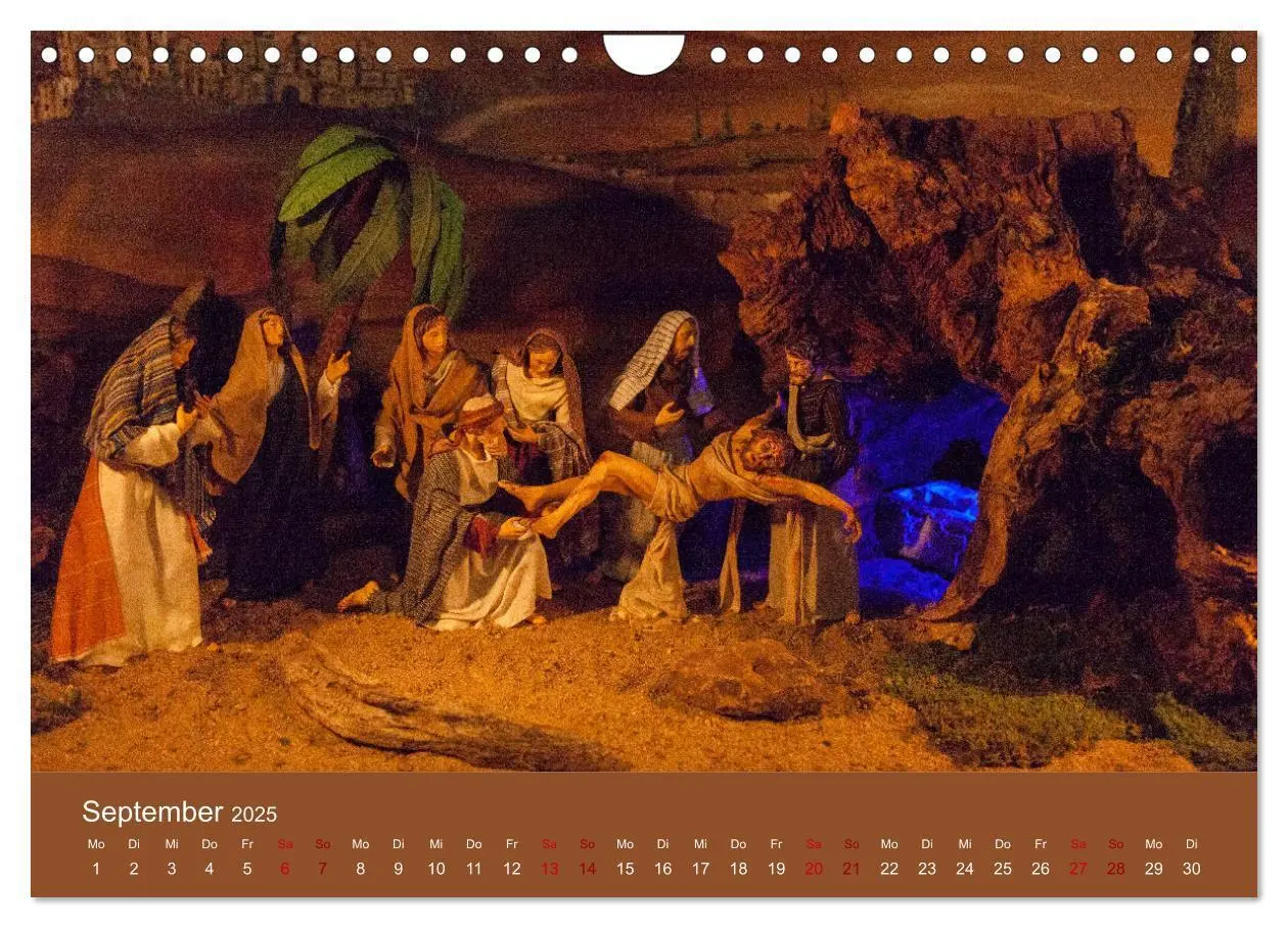 Bild: 9783435377930 | Passionskrippen (Wandkalender 2025 DIN A4 quer), CALVENDO...