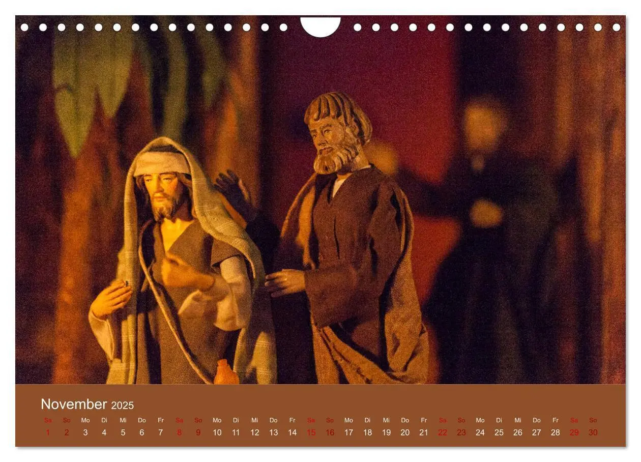 Bild: 9783435377930 | Passionskrippen (Wandkalender 2025 DIN A4 quer), CALVENDO...