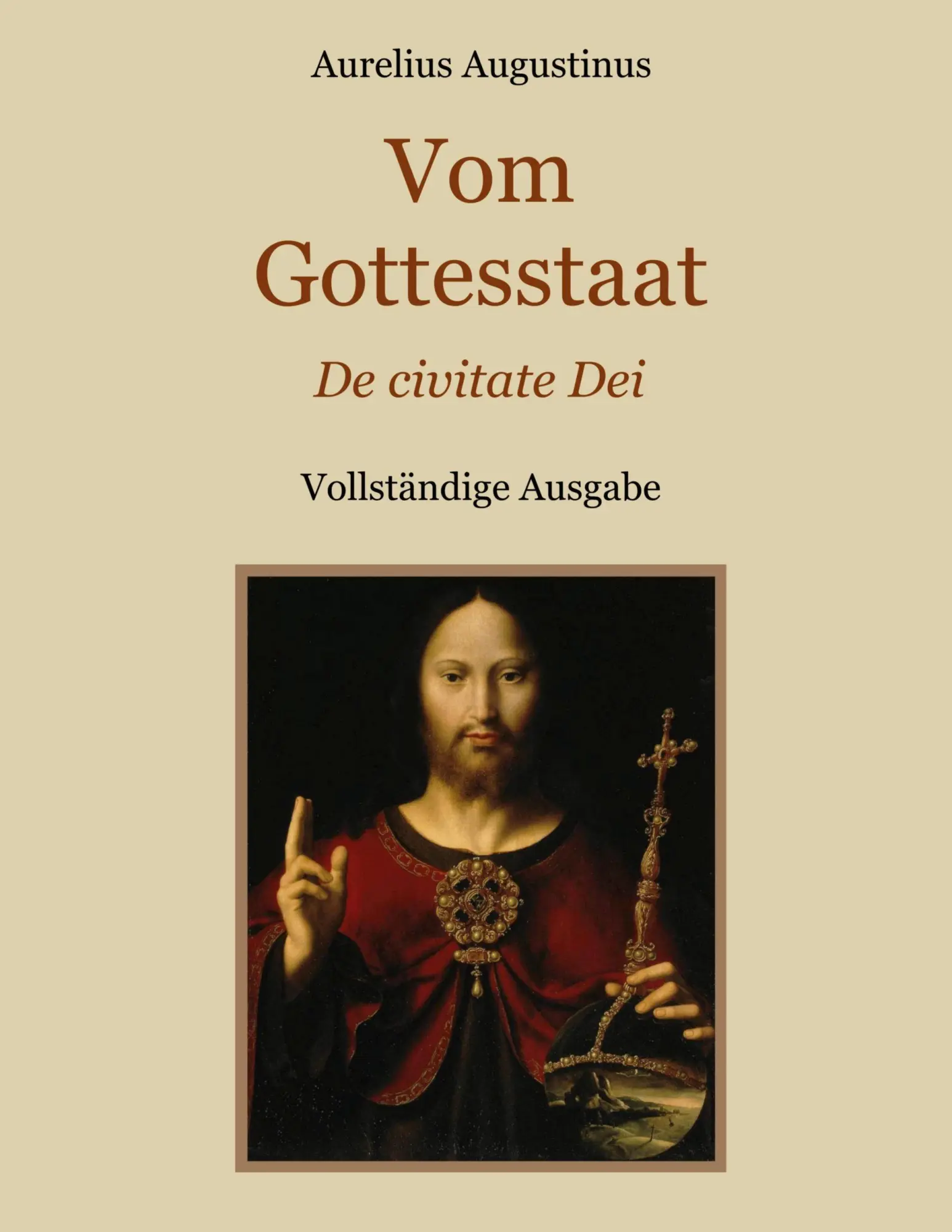 Cover: 9783696367930 | Vom Gottesstaat (De civitate Dei) Vollständige Ausgabe | Augustinus