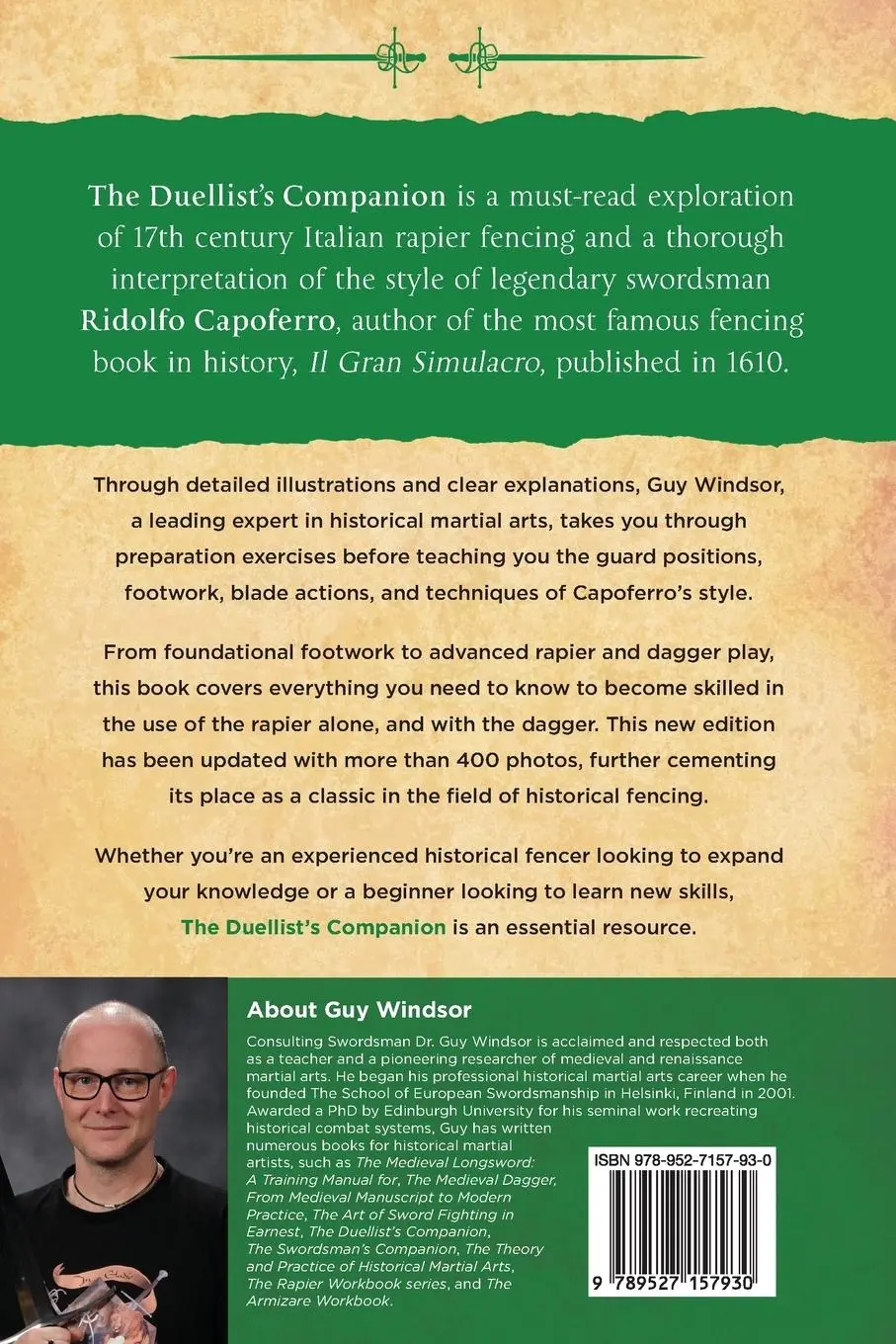 Rückseite: 9789527157930 | The Duellist's Companion, 2nd Edition | Guy Windsor | Taschenbuch