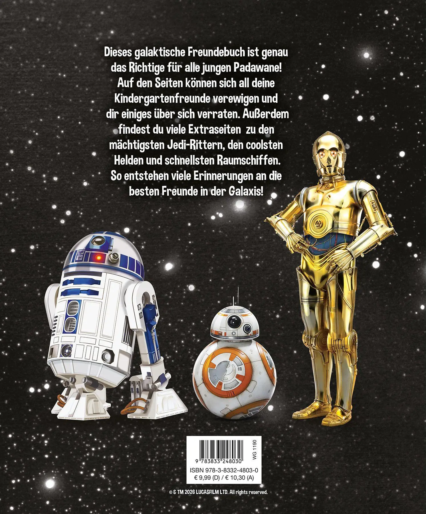 Rückseite: 9783833248030 | Star Wars: Meine ersten Freunde | Panini | Buch | 64 S. | Deutsch