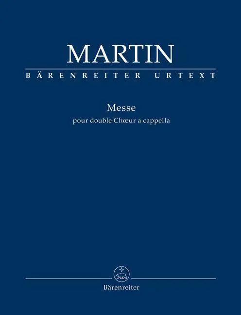 Cover: 9790006578030 | Messe pour double Chur a cappella (Messe für zwei vierstimmige...