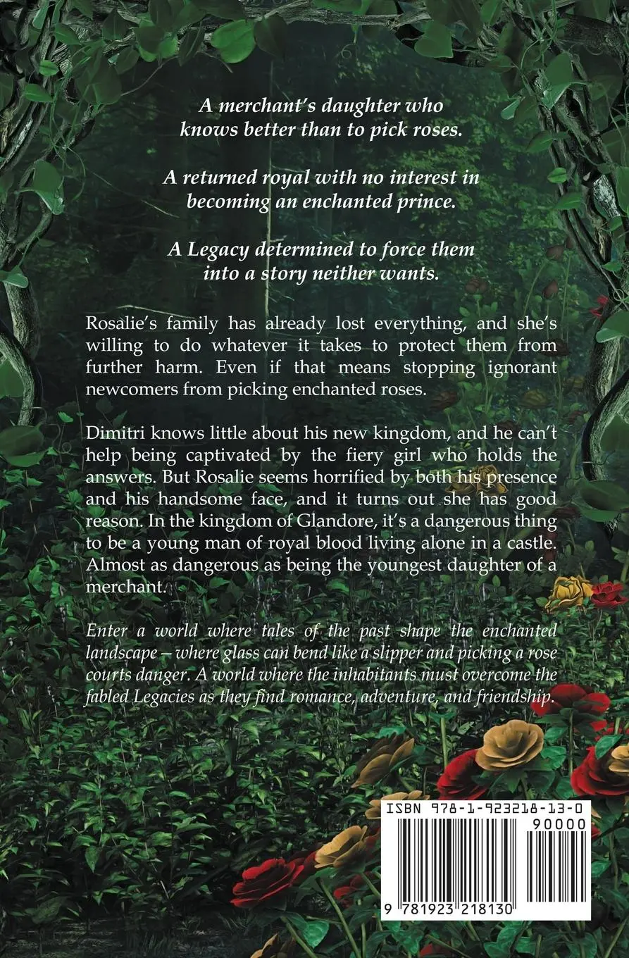 Rückseite: 9781923218130 | Legacy of Roses | A Beauty and the Beast Tale | Melanie Cellier | Buch
