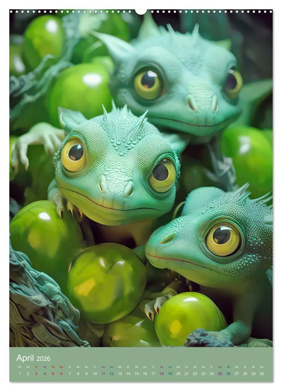 Bild: 9783516298130 | Sagenland der Drachen (hochwertiger Premium Wandkalender 2026 DIN...