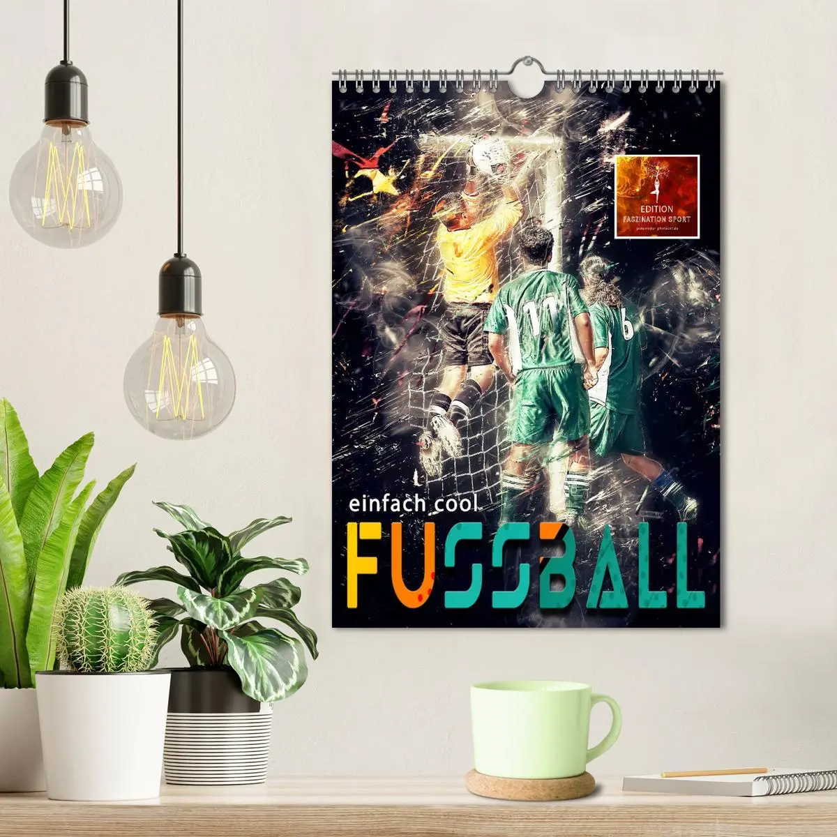 Bild: 9783516368130 | Fussball - einfach cool (Wandkalender 2026 DIN A4 hoch), CALVENDO...