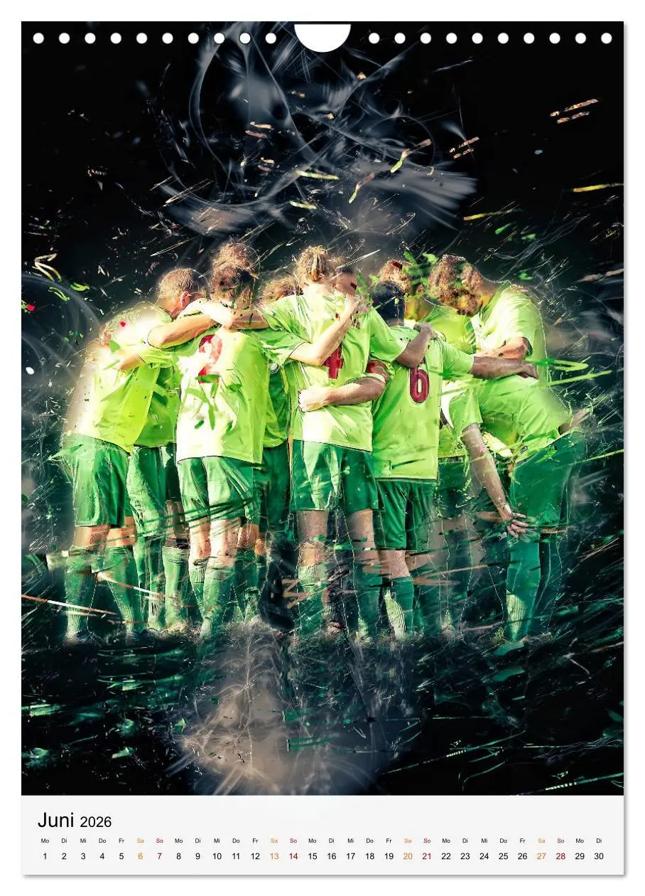 Bild: 9783516368130 | Fussball - einfach cool (Wandkalender 2026 DIN A4 hoch), CALVENDO...