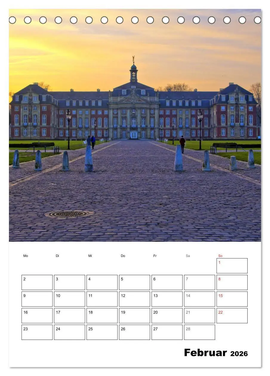 Bild: 9783516438130 | Münster entdecken (Tischkalender 2026 DIN A5 hoch), CALVENDO...