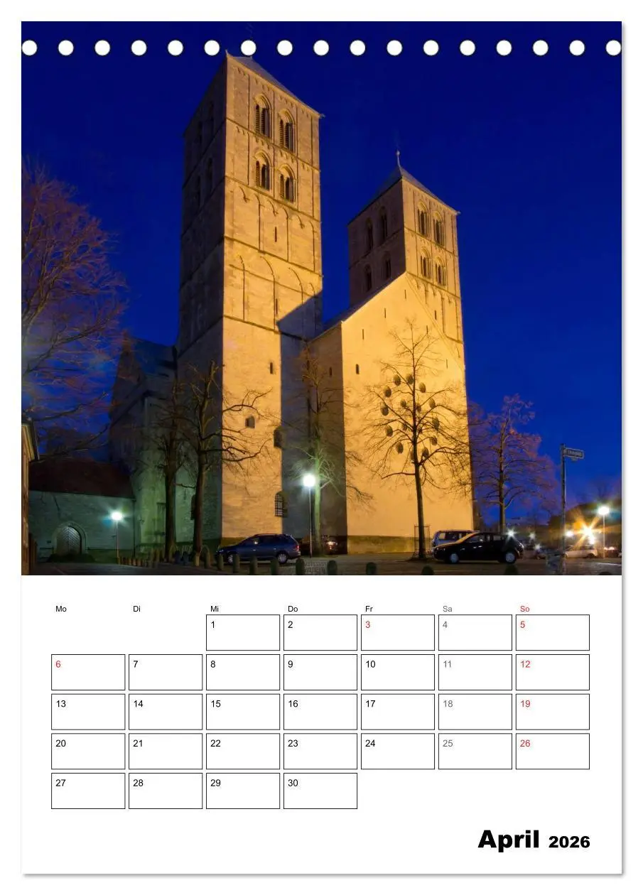 Bild: 9783516438130 | Münster entdecken (Tischkalender 2026 DIN A5 hoch), CALVENDO...