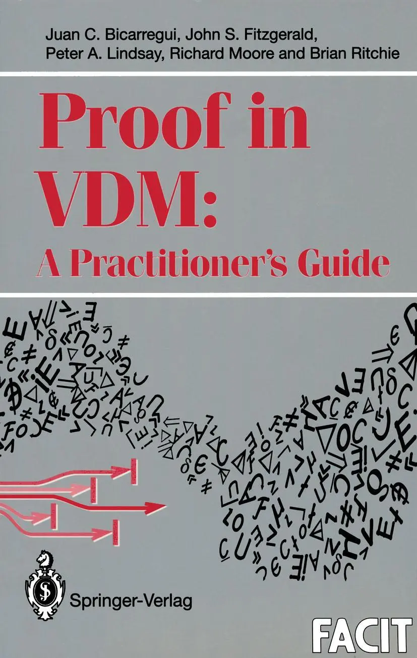 Cover: 9783540198130 | Proof in VDM: A Practitioner's Guide | Juan C. Bicarregui (u. a.)