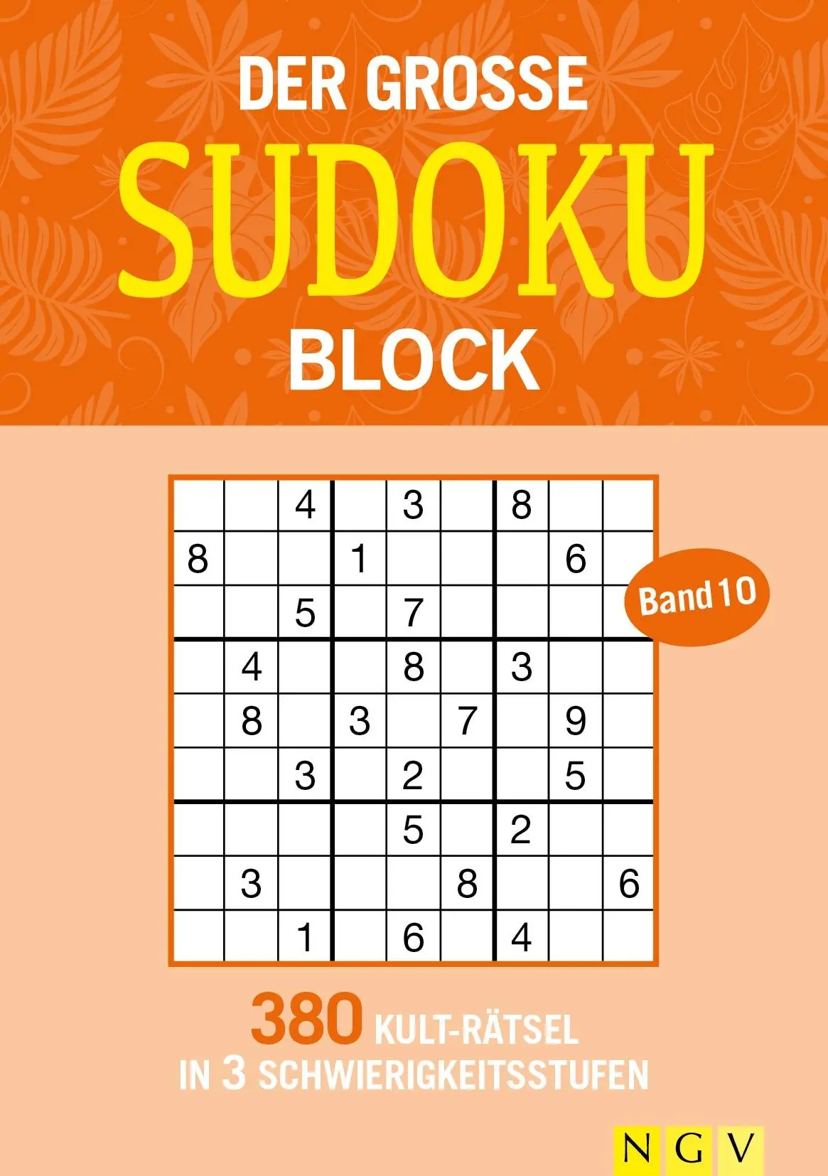 Cover: 9783625198130 | Der große Sudokublock Band 10 | Taschenbuch | Der große Sudokublock