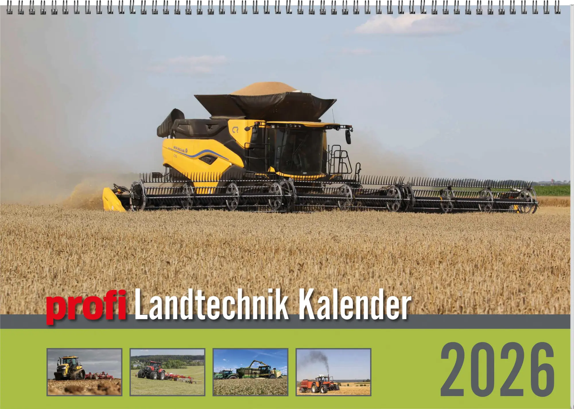 Cover: 9783784358130 | profi Landtechnikkalender 2026 | Kalender | 14 S. | Deutsch | 2026