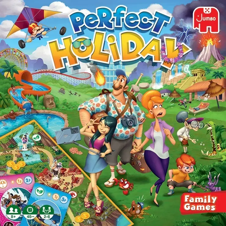 Cover: 8710126198230 | Perfect Holiday (Spiel) | Spiel | 19823 | 2021 | Jumbo Spiele