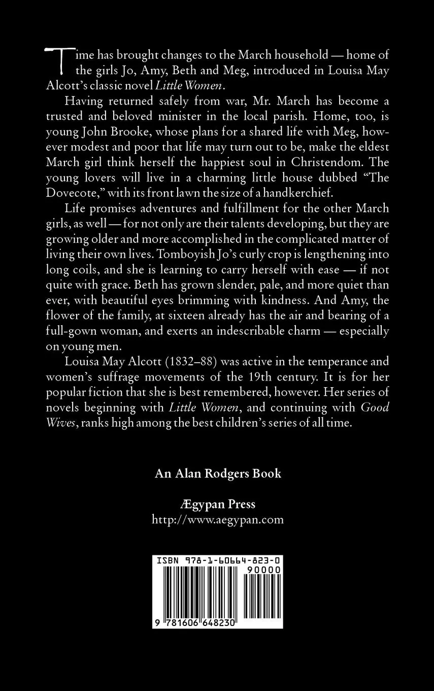 Rückseite: 9781606648230 | Good Wives by Louisa May Alcott, Fiction, Family, Classics | Alcott