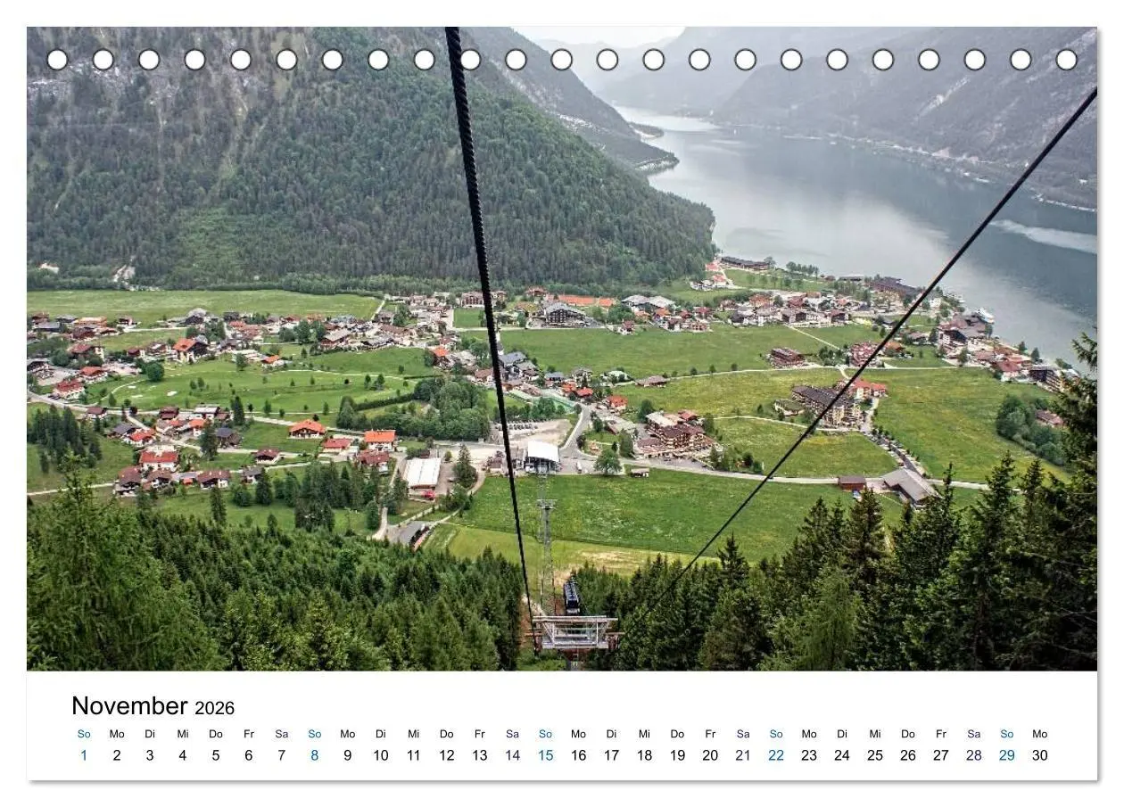 Bild: 9783516048230 | Pertisau am Achensee (Tischkalender 2026 DIN A5 quer), CALVENDO...