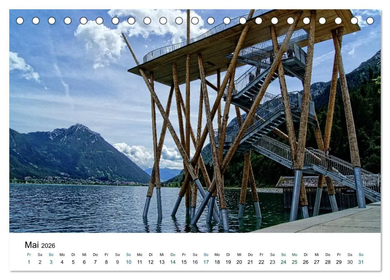 Bild: 9783516048230 | Pertisau am Achensee (Tischkalender 2026 DIN A5 quer), CALVENDO...