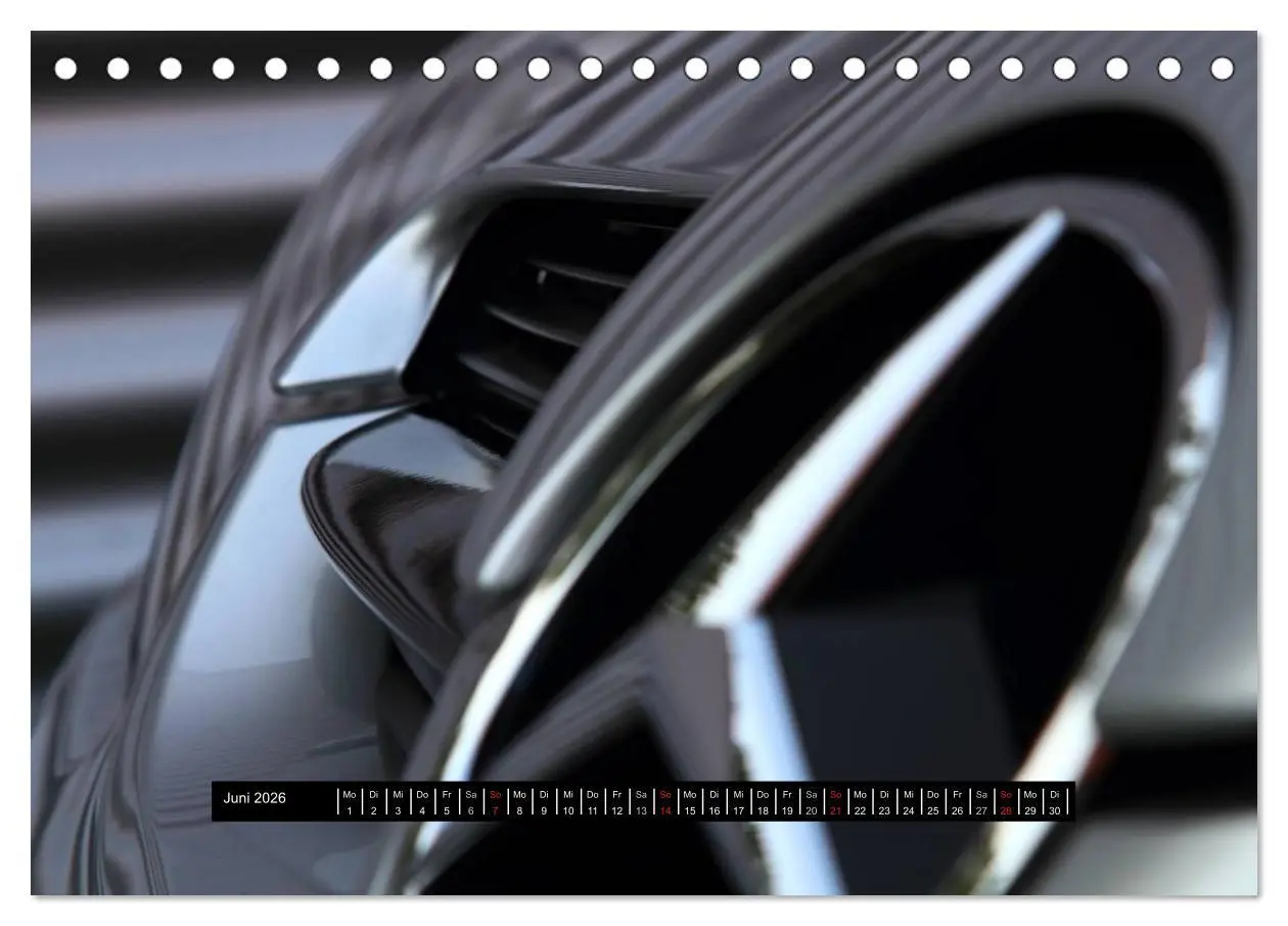 Bild: 9783516118230 | Mercedes SLK - ganz nah (Tischkalender 2026 DIN A5 quer), CALVENDO...