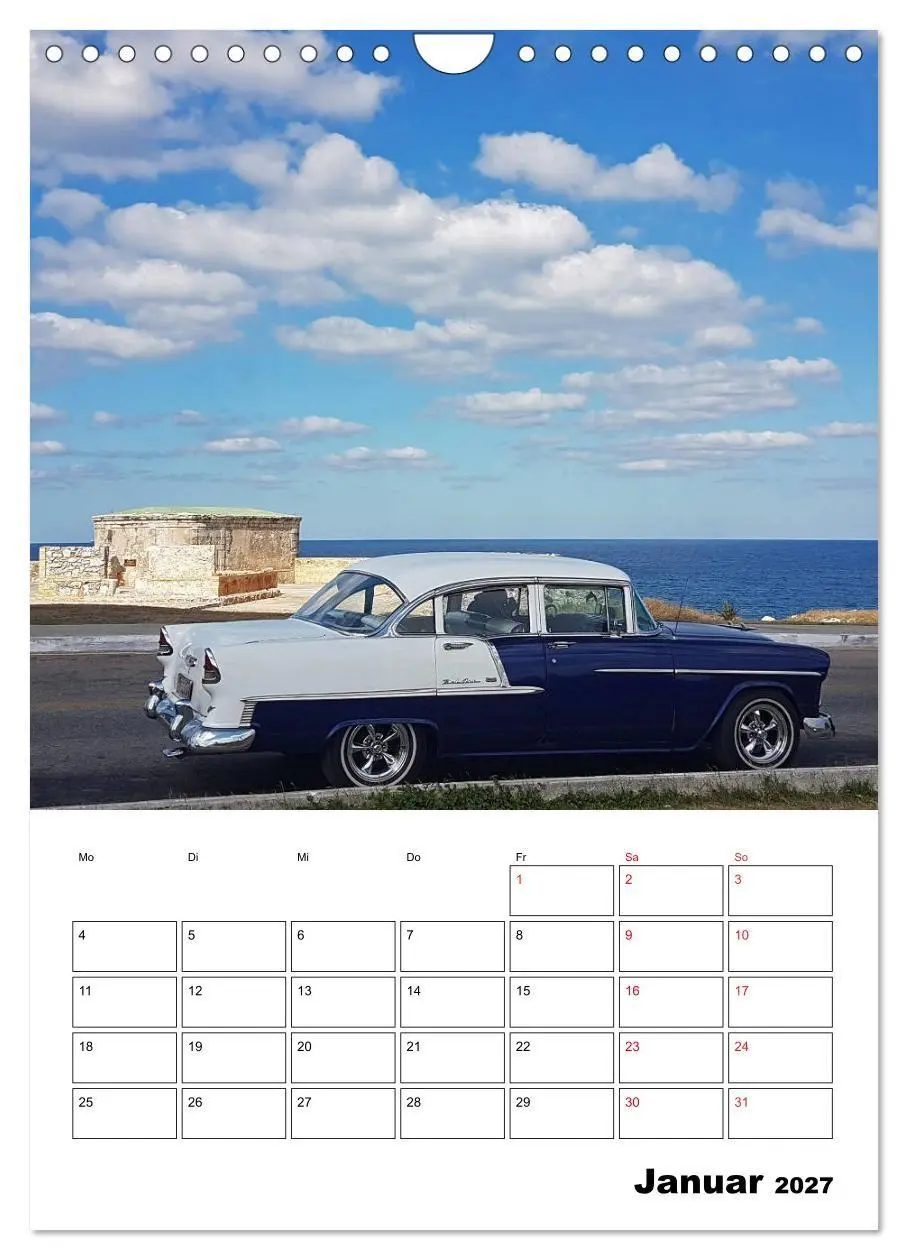 Bild: 9783569688230 | KARIBIK Oldtimer auf Kuba (Wandkalender 2027 DIN A4 hoch), CALVENDO...