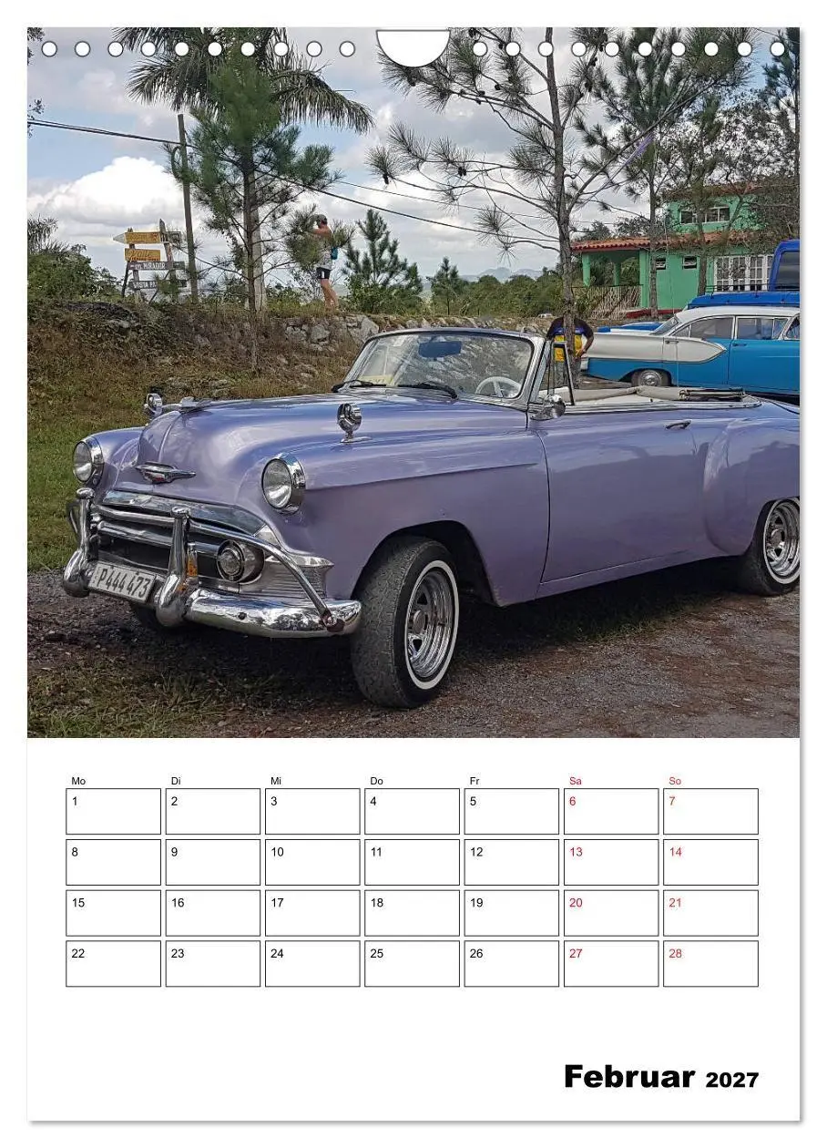 Bild: 9783569688230 | KARIBIK Oldtimer auf Kuba (Wandkalender 2027 DIN A4 hoch), CALVENDO...