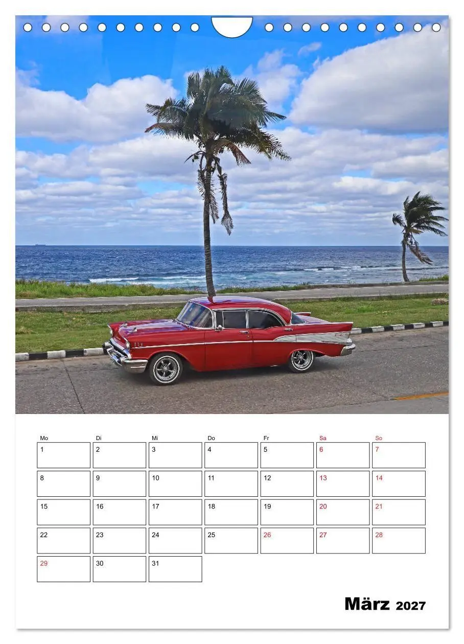 Bild: 9783569688230 | KARIBIK Oldtimer auf Kuba (Wandkalender 2027 DIN A4 hoch), CALVENDO...