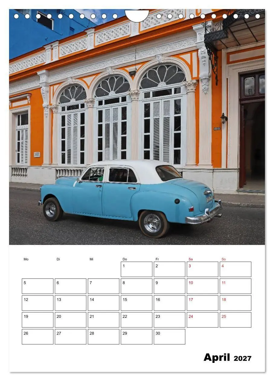 Bild: 9783569688230 | KARIBIK Oldtimer auf Kuba (Wandkalender 2027 DIN A4 hoch), CALVENDO...