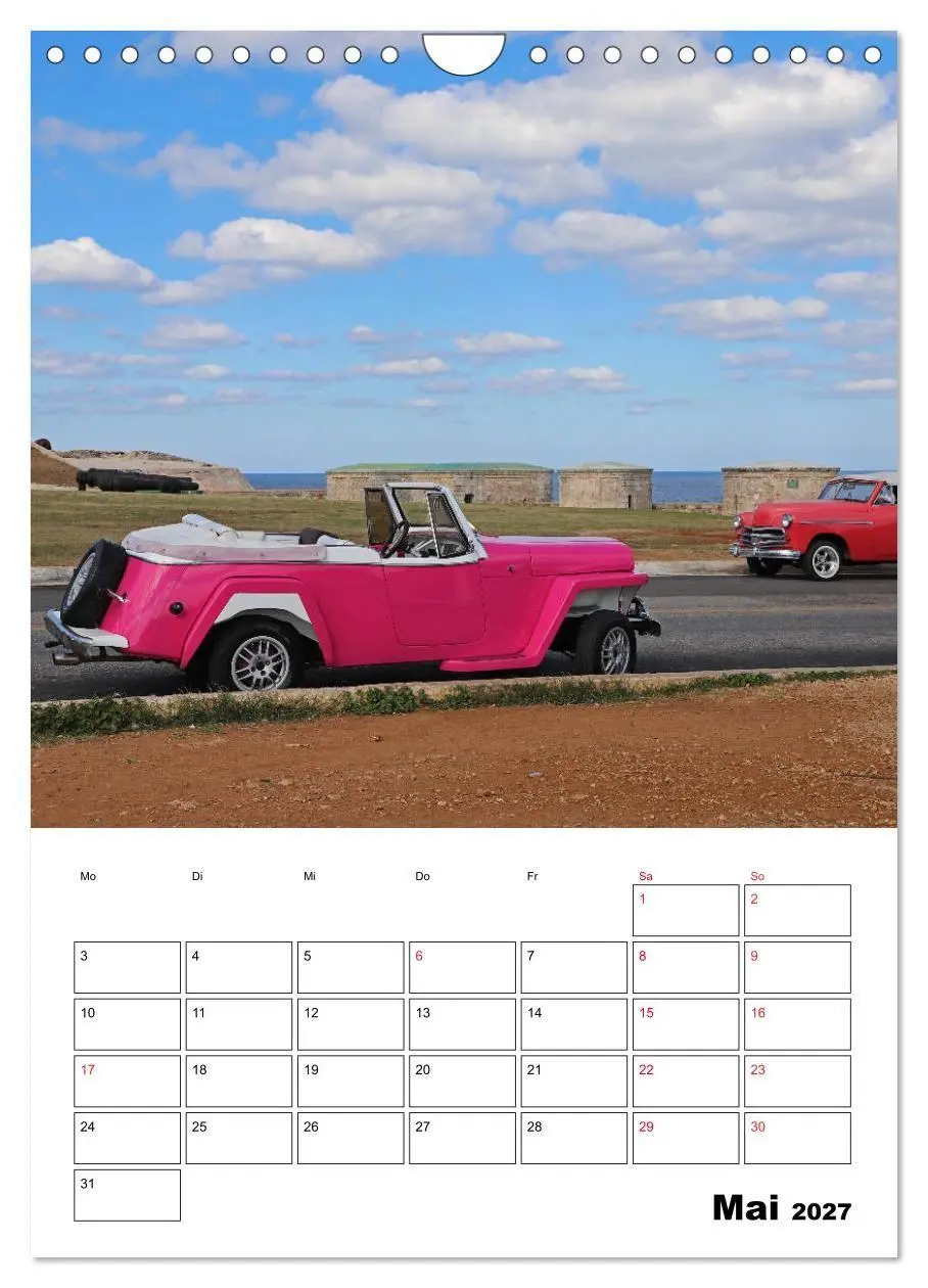 Bild: 9783569688230 | KARIBIK Oldtimer auf Kuba (Wandkalender 2027 DIN A4 hoch), CALVENDO...