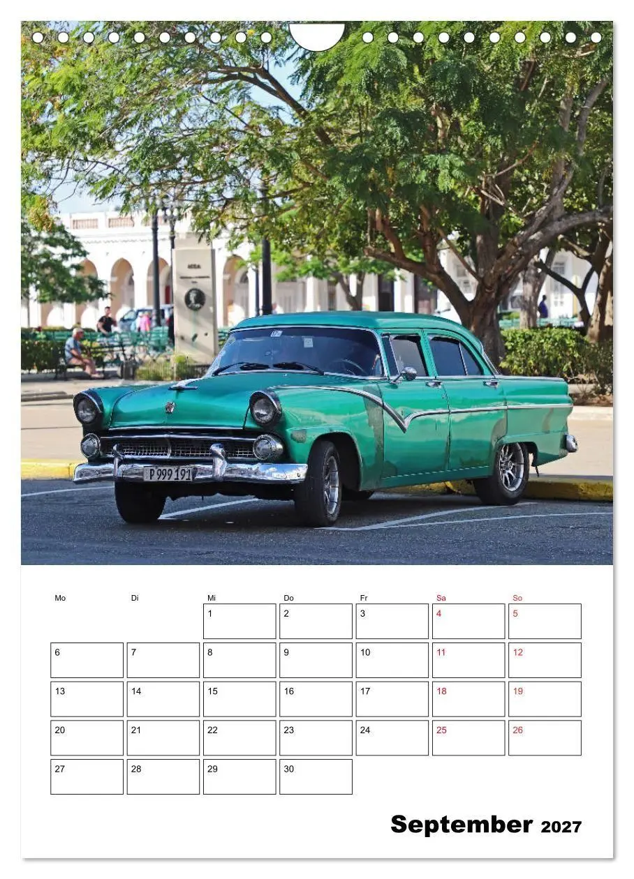 Bild: 9783569688230 | KARIBIK Oldtimer auf Kuba (Wandkalender 2027 DIN A4 hoch), CALVENDO...