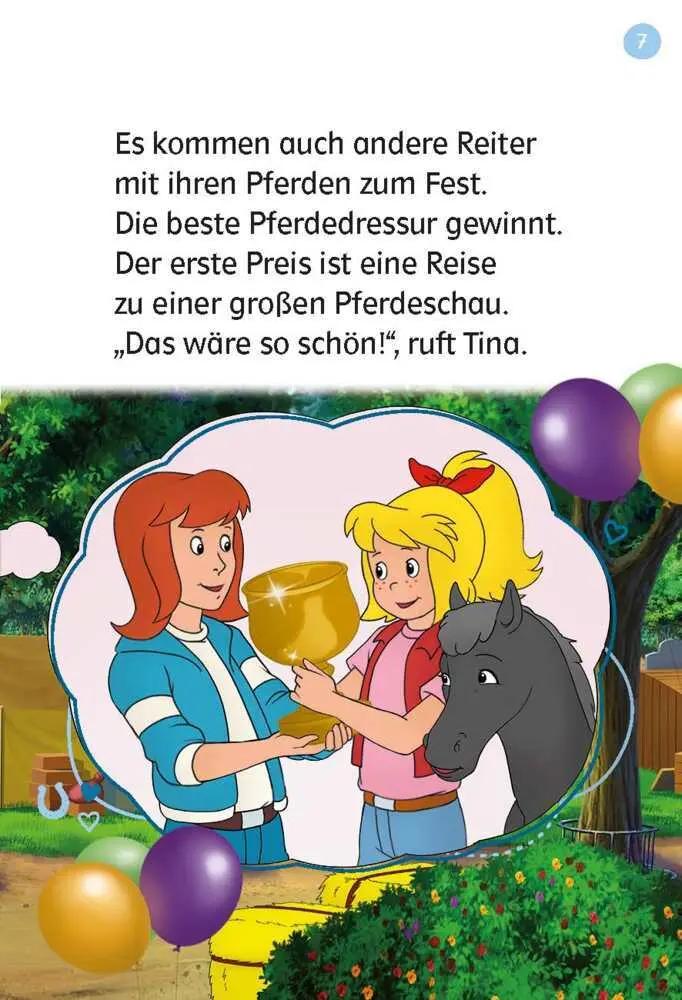 Bild: 9783129498330 | Bibi &amp; Tina: Die 6 schönsten Tierkinder-Abenteuer | Buch | 160 S.