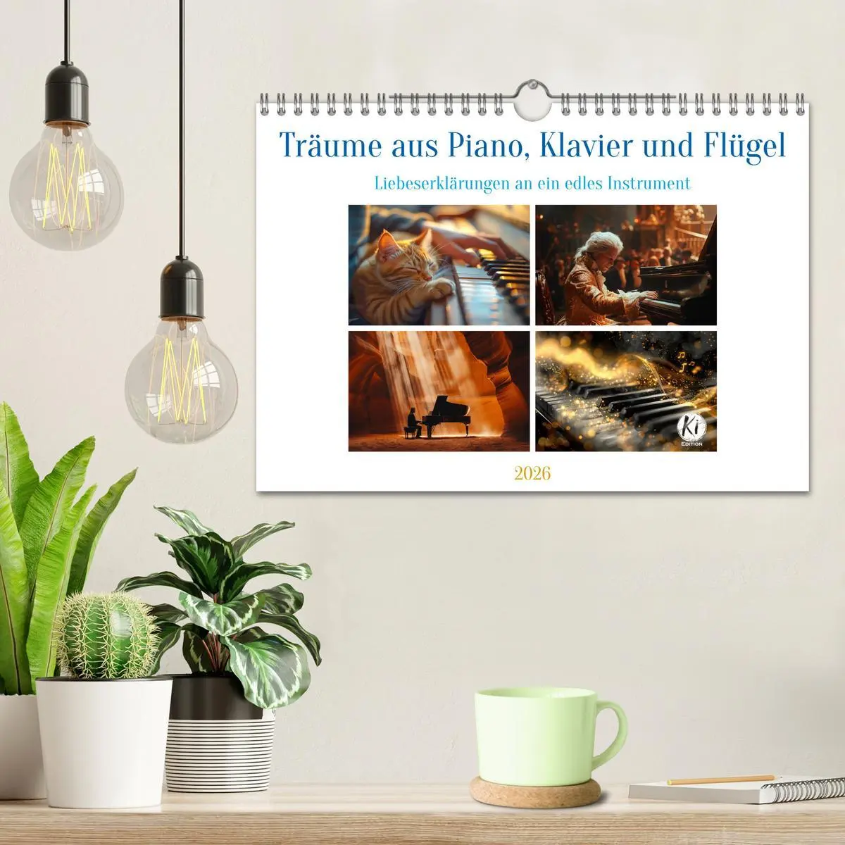 Bild: 9783457328330 | Träume aus Piano, Klavier und Flügel (Wandkalender 2026 DIN A4...