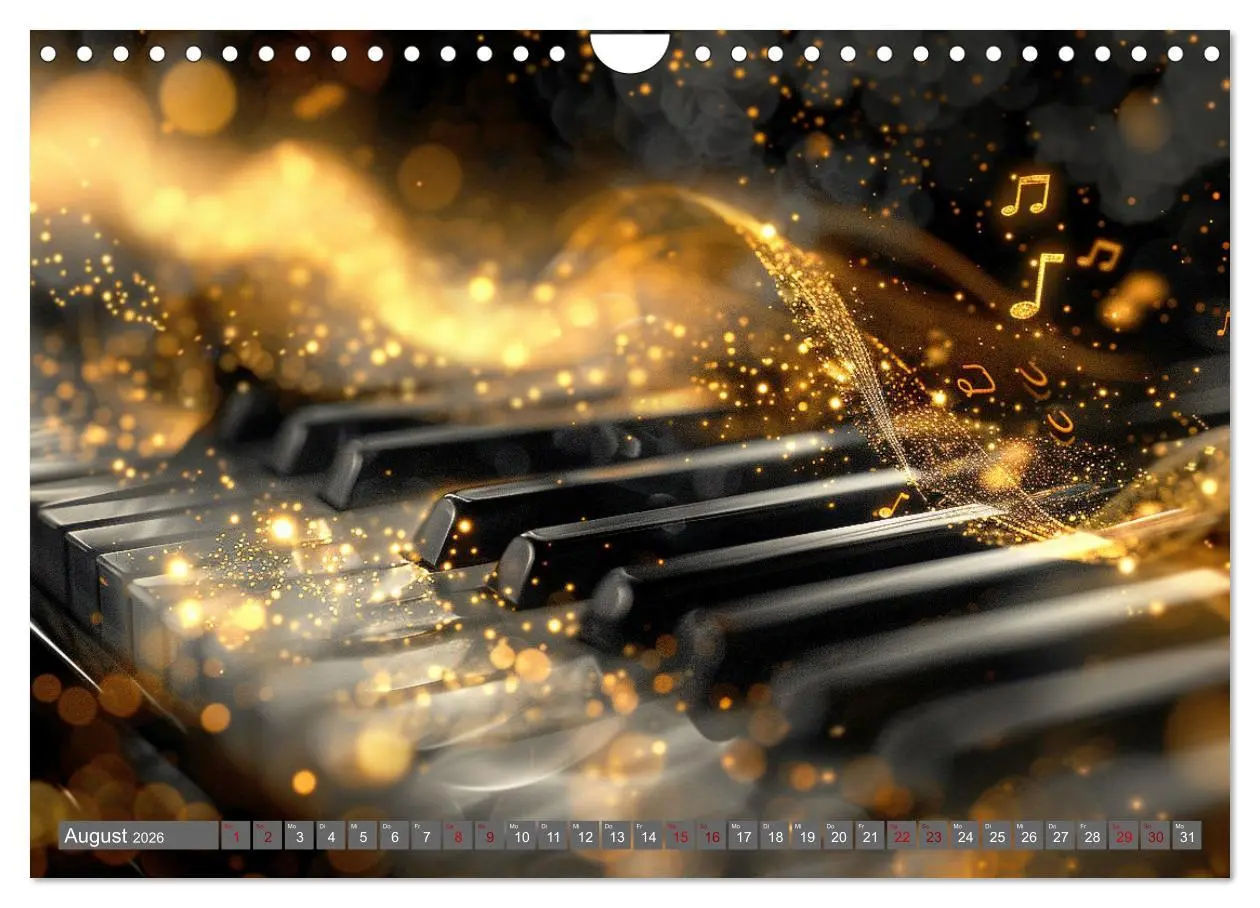Bild: 9783457328330 | Träume aus Piano, Klavier und Flügel (Wandkalender 2026 DIN A4...