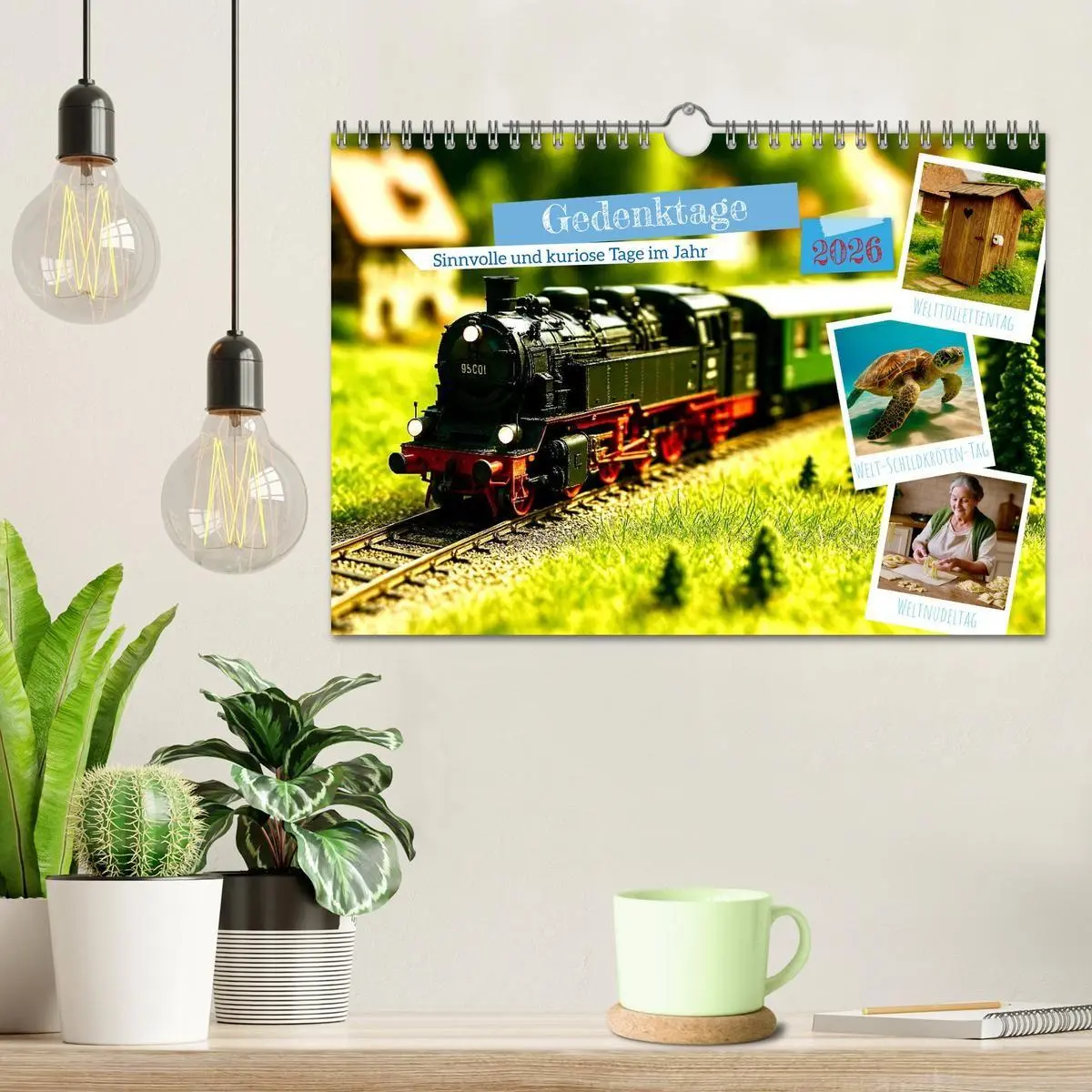 Bild: 9783516658330 | Gedenktage 2026. Sinnvolle und kuriose Tage im Jahr (Wandkalender...