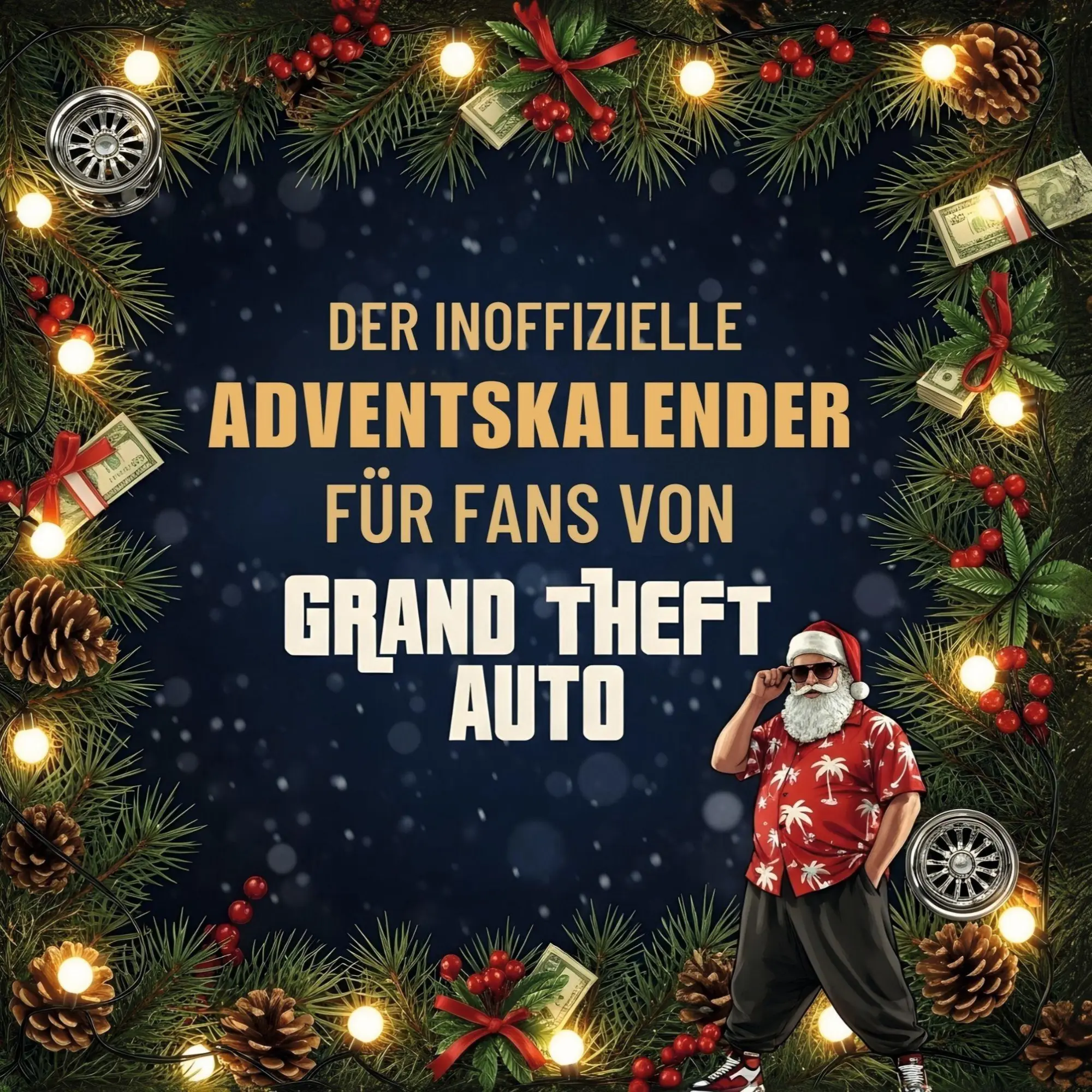 Cover: 9783695308330 | Der inoffizielle Adventskalender für Fans von Grand Theft Auto | Buch