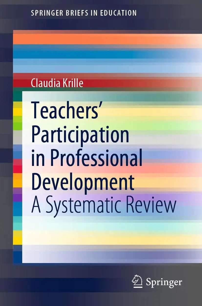 Cover: 9783030388430 | Teachers' Participation in Professional Development | Claudia Krille