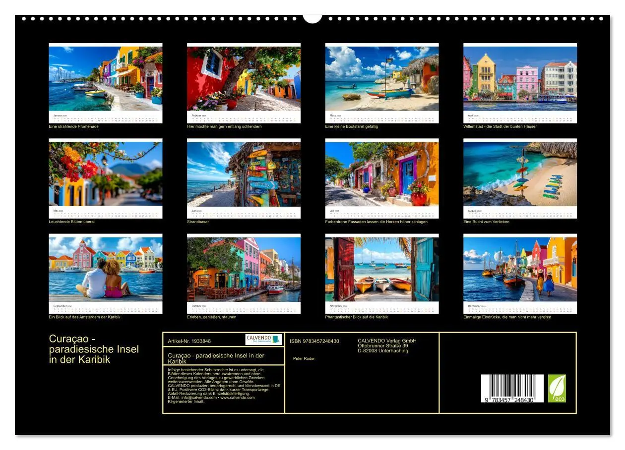 Bild: 9783457248430 | Curaçao - paradiesische Insel in der Karibik (hochwertiger Premium...
